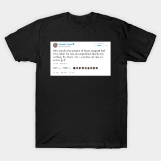 Trump's Twitter VS Ted Cruz T-Shirt